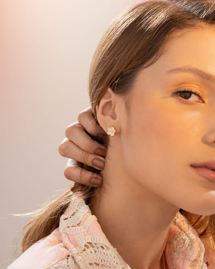 Aretes Flor Primavera – Perlina Accesorios