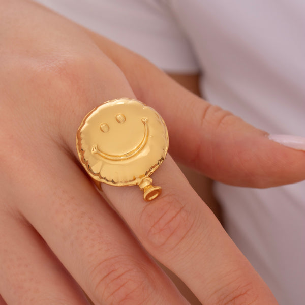 Anillo Carita Feliz Globo By Jose Y Cami