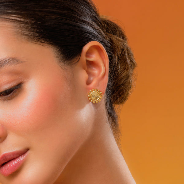 Aretes Sol Cara