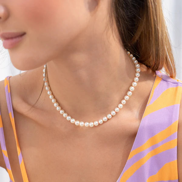 Choker Perlas Party