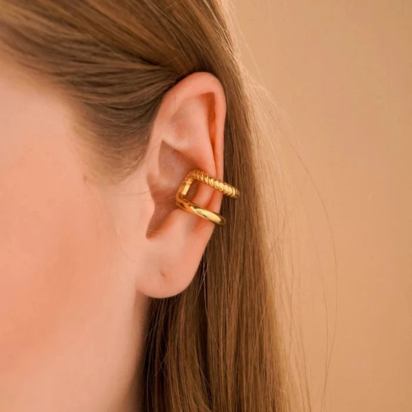 Earcuff Lazo Doble