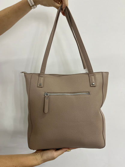 BOLSO DE MANO MAMÁ GRIS