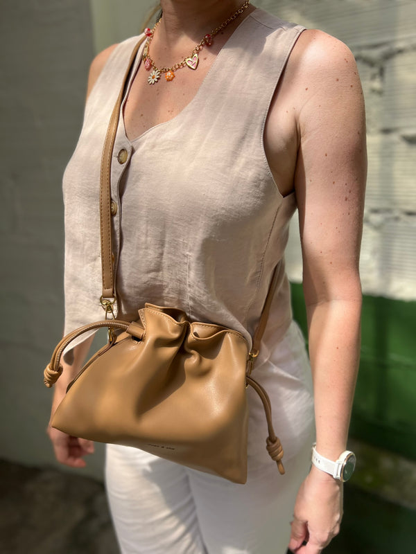 BOLSO MODERNO COLOR KHAKI