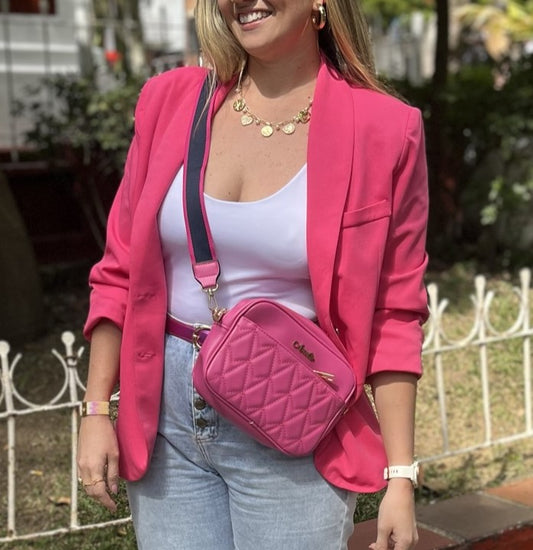 BOLSO FUCSIA RIATA MONEDERO