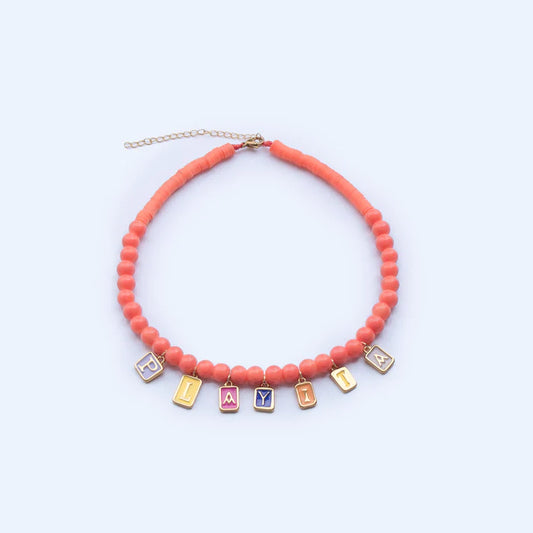 Collar Letras Playita