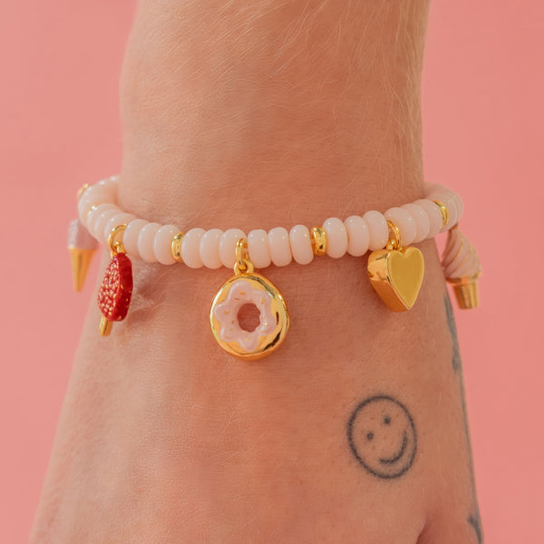 Pulsera Candy Love + Aretes