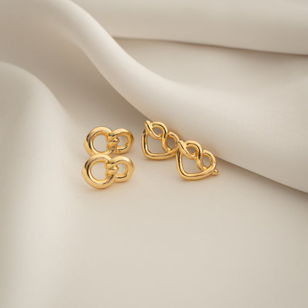 Set X2 Aretes Lazo Amor