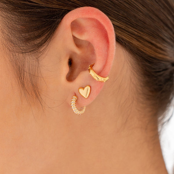 Set X3 Aretes Corazón By Jose y Cami