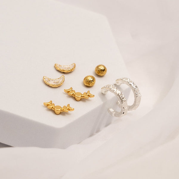 Set X4 Aretes Luna