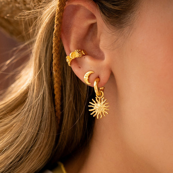 Set X4 Aretes Sol Luna