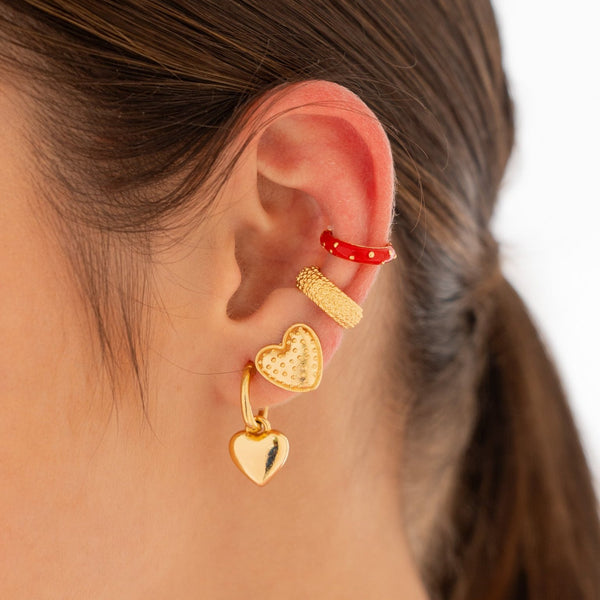 Set X5 Aretes Corazón By Jose y Cami