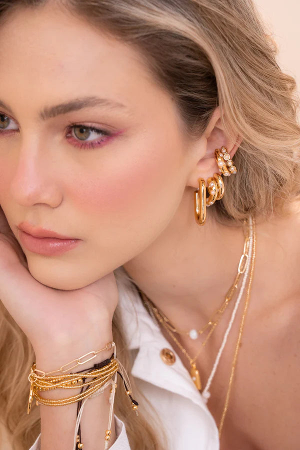 EARCUFF PERLAS BOLD