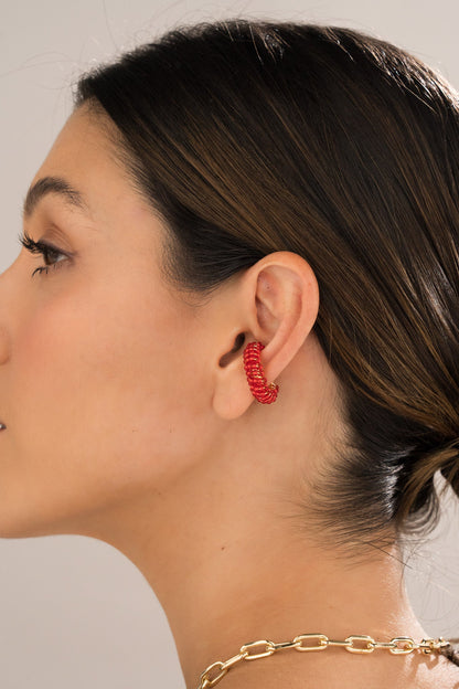 Earcuff Tejido