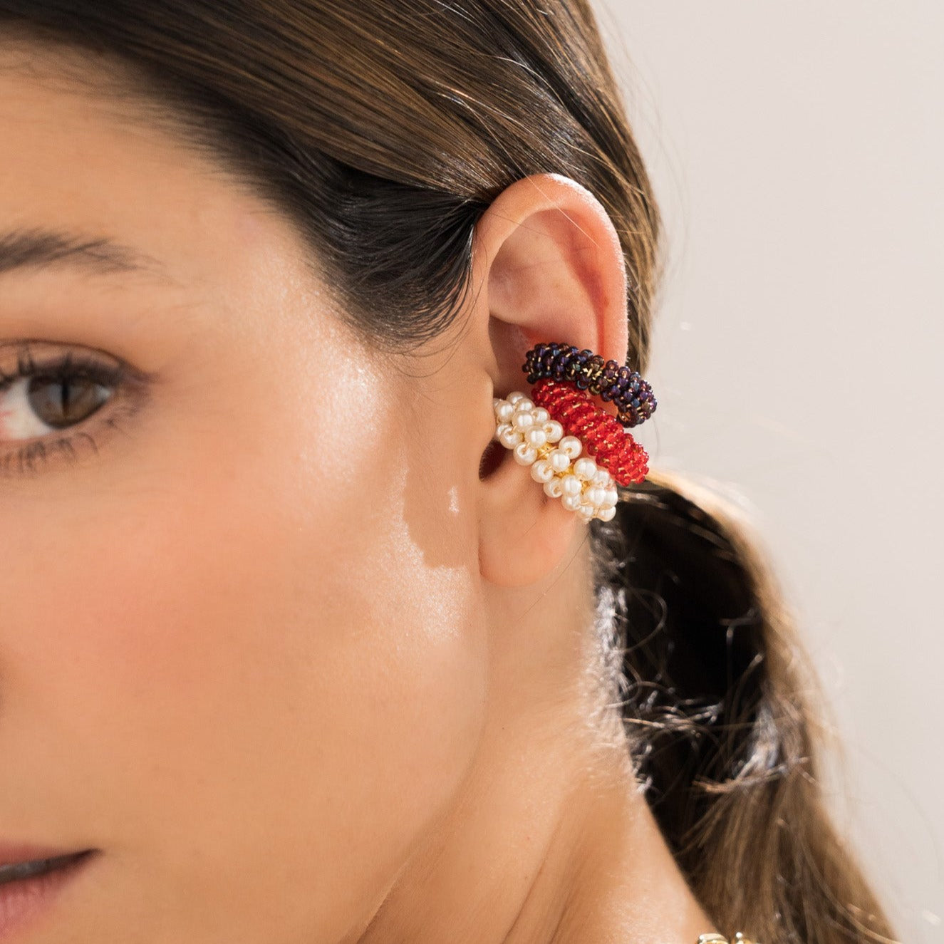 Earcuff Tejido