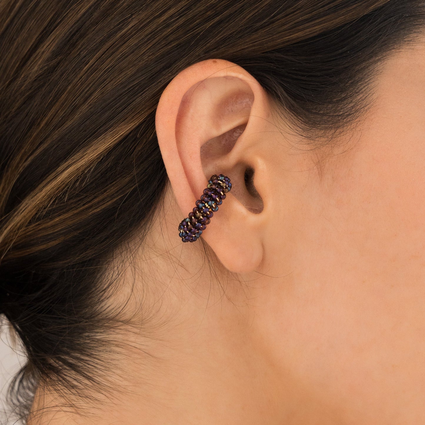 Earcuff Tejido