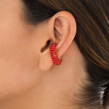 Earcuff Tejido