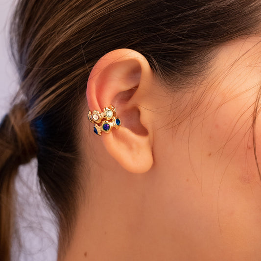 Set 2 Earcuff Con Cristales